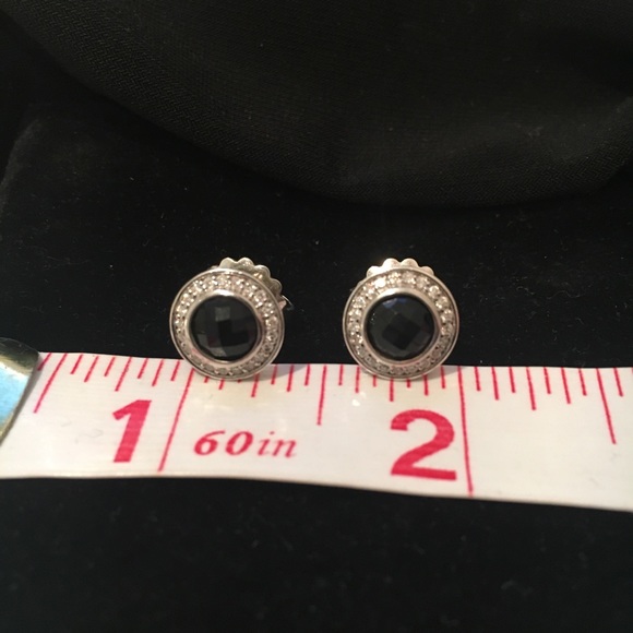 David Yurman Petite Cerise Black Onyx w/Di… - Picture 7 of 8